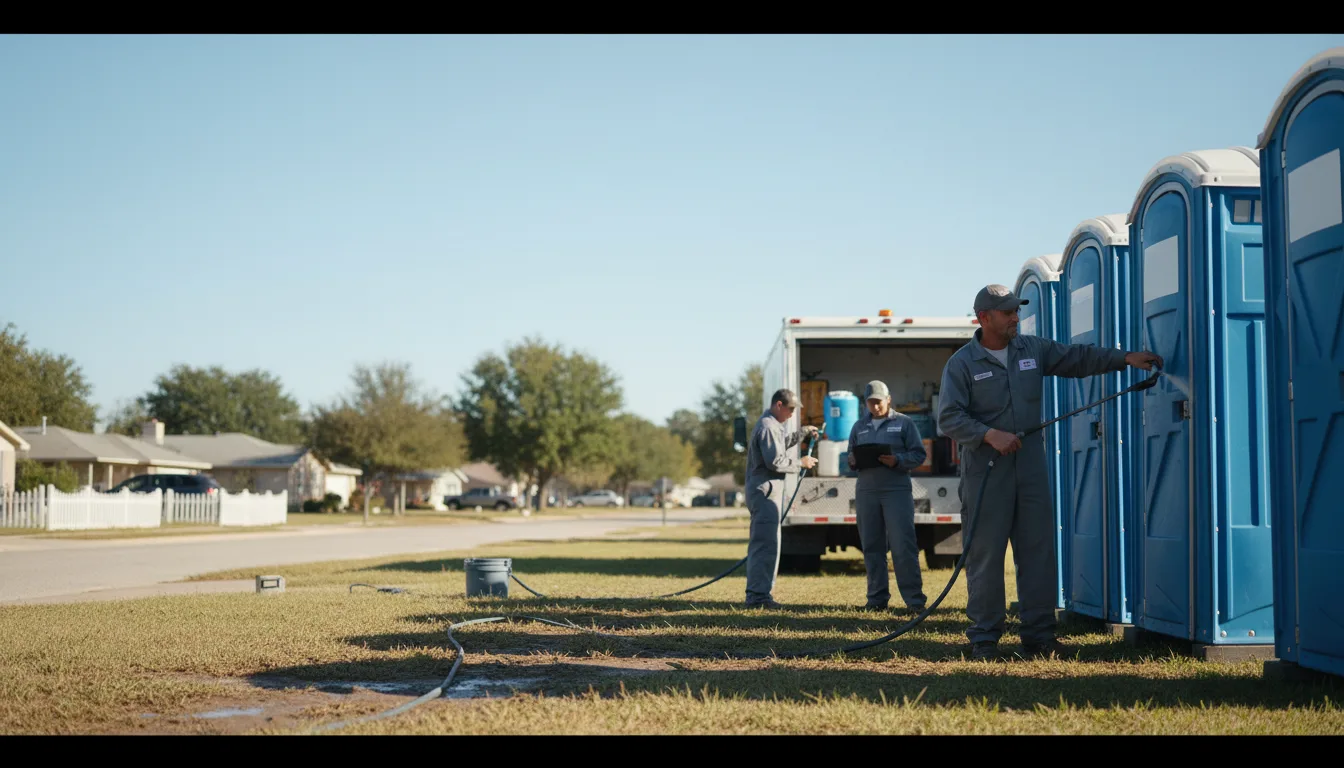 Long-Term Portable Toilet Rental in Quitman, MS near me